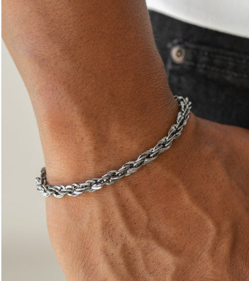 Last Lap Men's Black Urban Bracelet