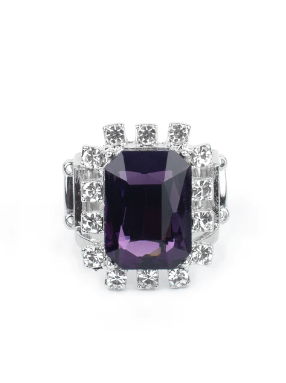 Galactic Glamour Purple Ring