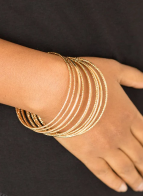 Bangle Babe Gold Bracelet