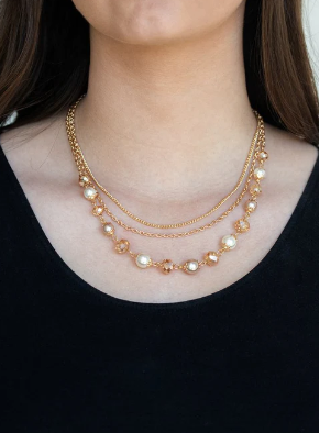Tour de Demure Gold Necklace