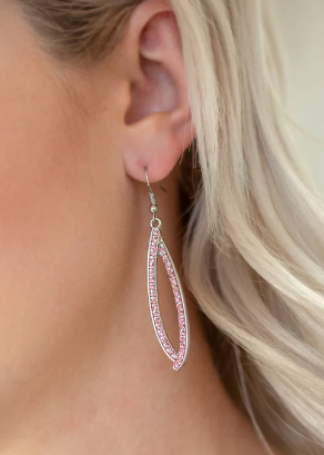 Treasure Trove Trinket Pink Earrings