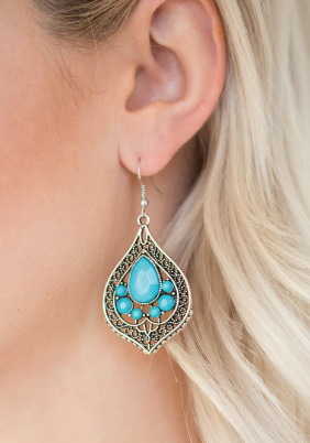 Malibu Mama Blue Earrings