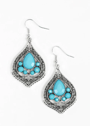 Malibu Mama Blue Earrings