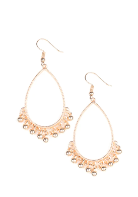 Country Charm Rose Gold Earrings