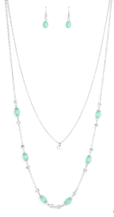 Irresistibly Iridescent Green Necklace