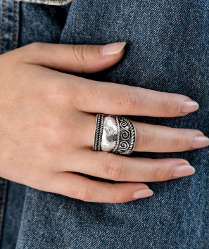 Texture Tantrum Silver Ring