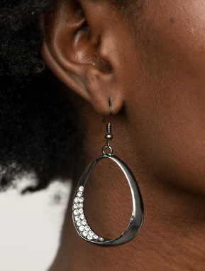 Fiercely Flauntable Black Earrings