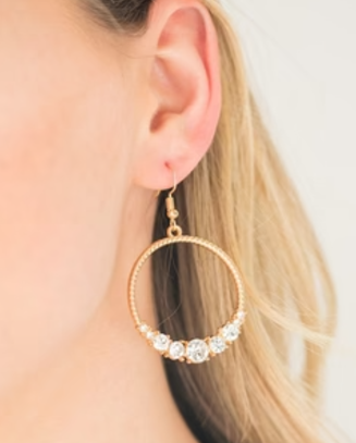 Self-Made Millionaire Gold Earrings