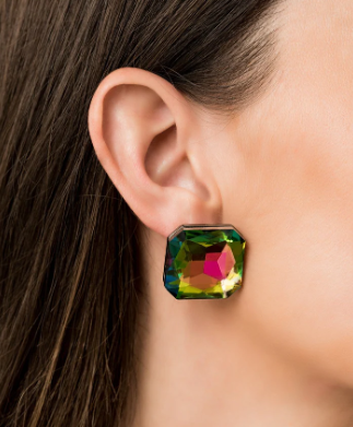 Show Glow Multi-Colored Post Earrings