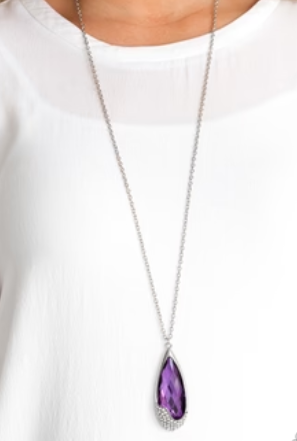 Spellbound Purple Necklace