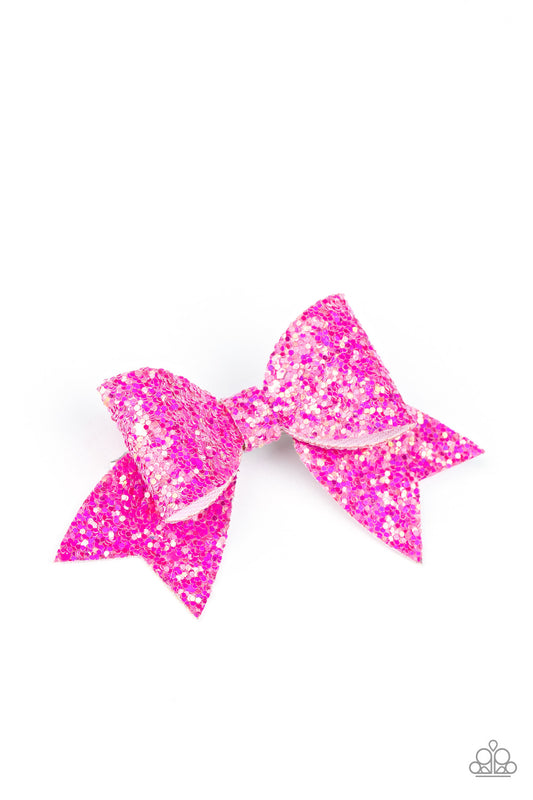 Confetti Princess Pink Hair Clip