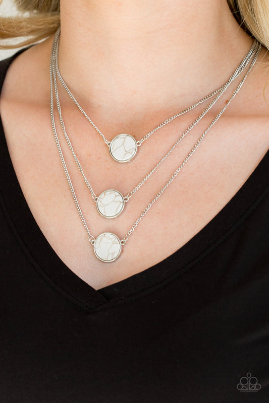 CEO Of Chic White Necklace