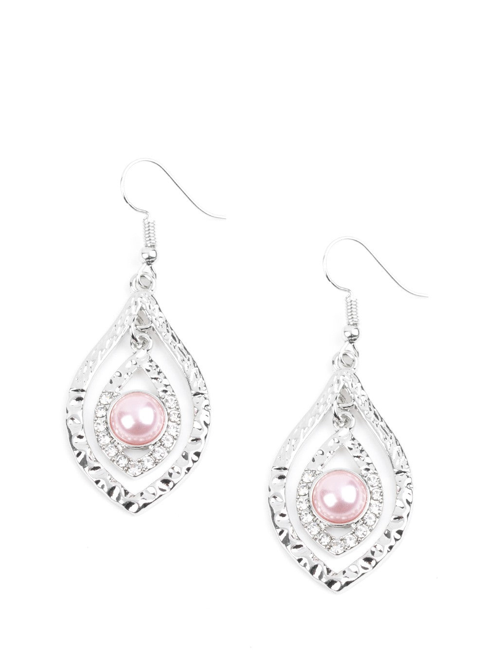 Breaking Glass Ceilings Pink Earrings