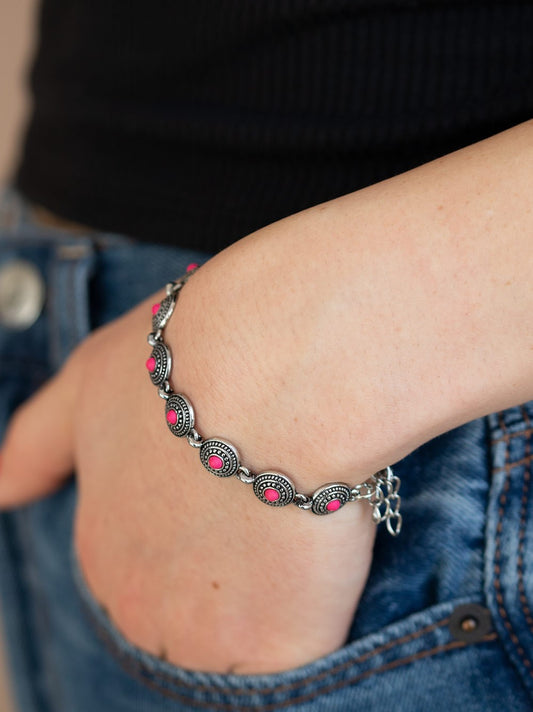 Cactus Paradise Pink Bracelet