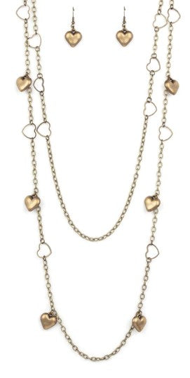 Chicly Cupid Brass Necklace