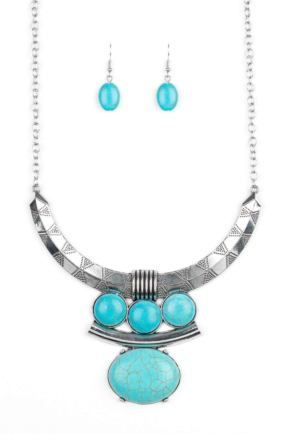 Commander In Chiefette Turquoise Necklace