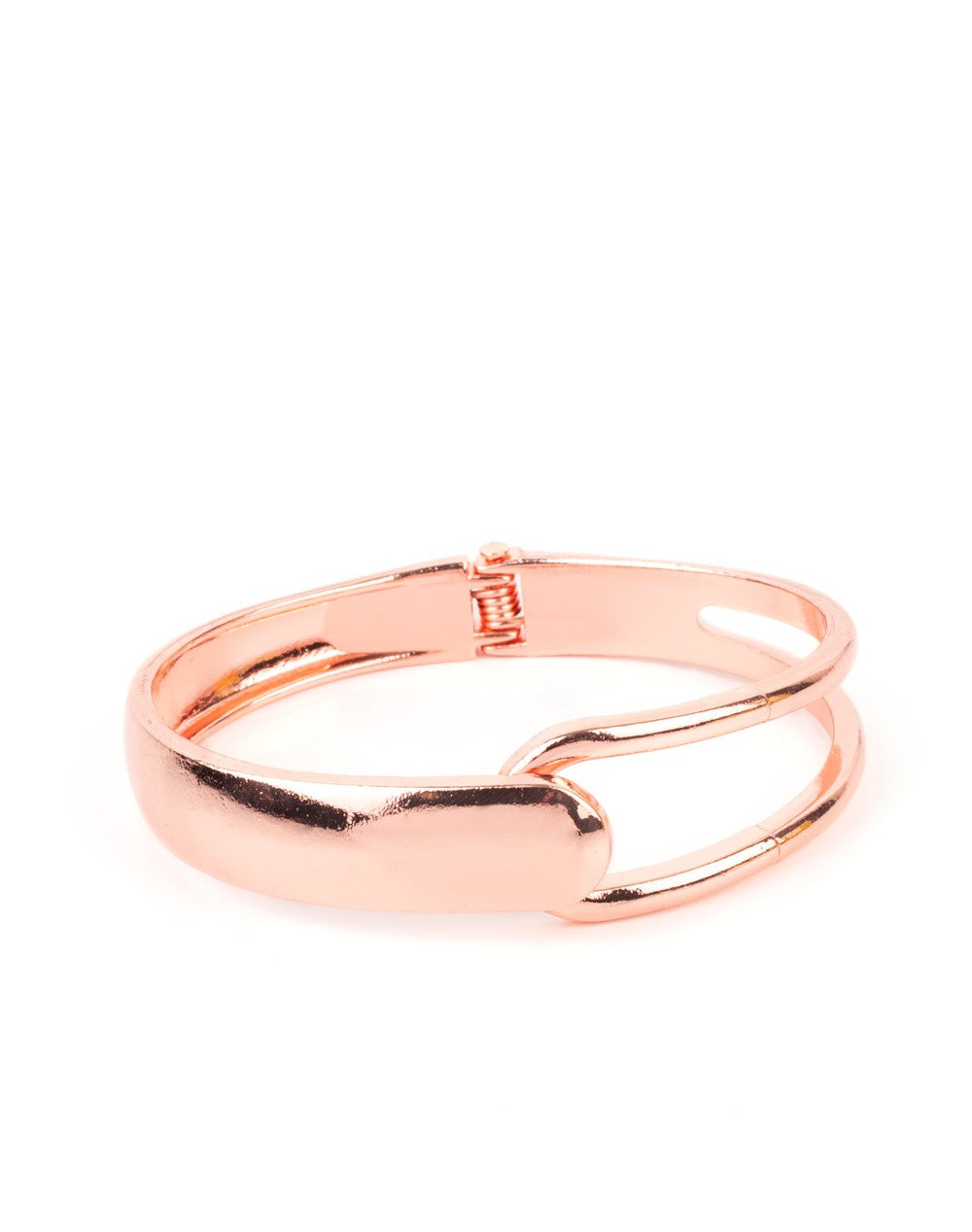 Couture-Clutcher Copper Hinge Bracelet