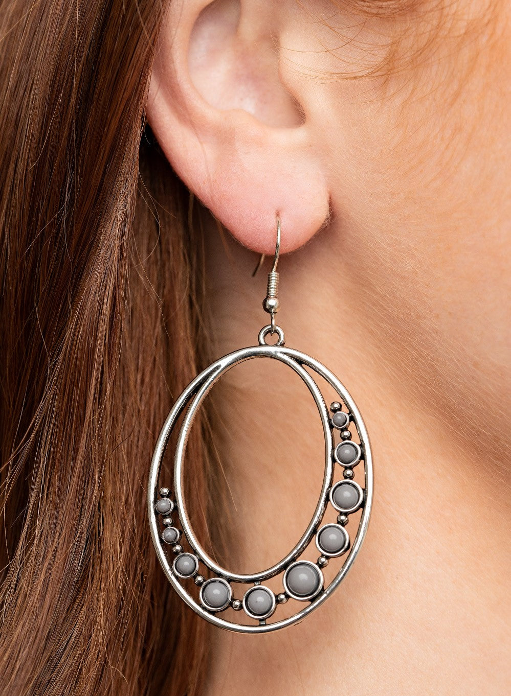 Crescent Cove Silver Earrings