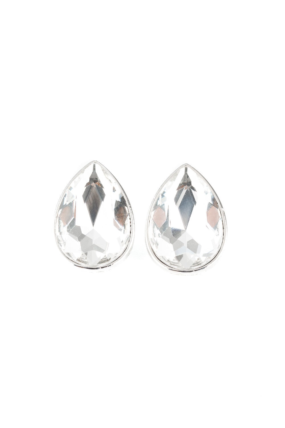 Dance On HEIR White Clip-On Earrings