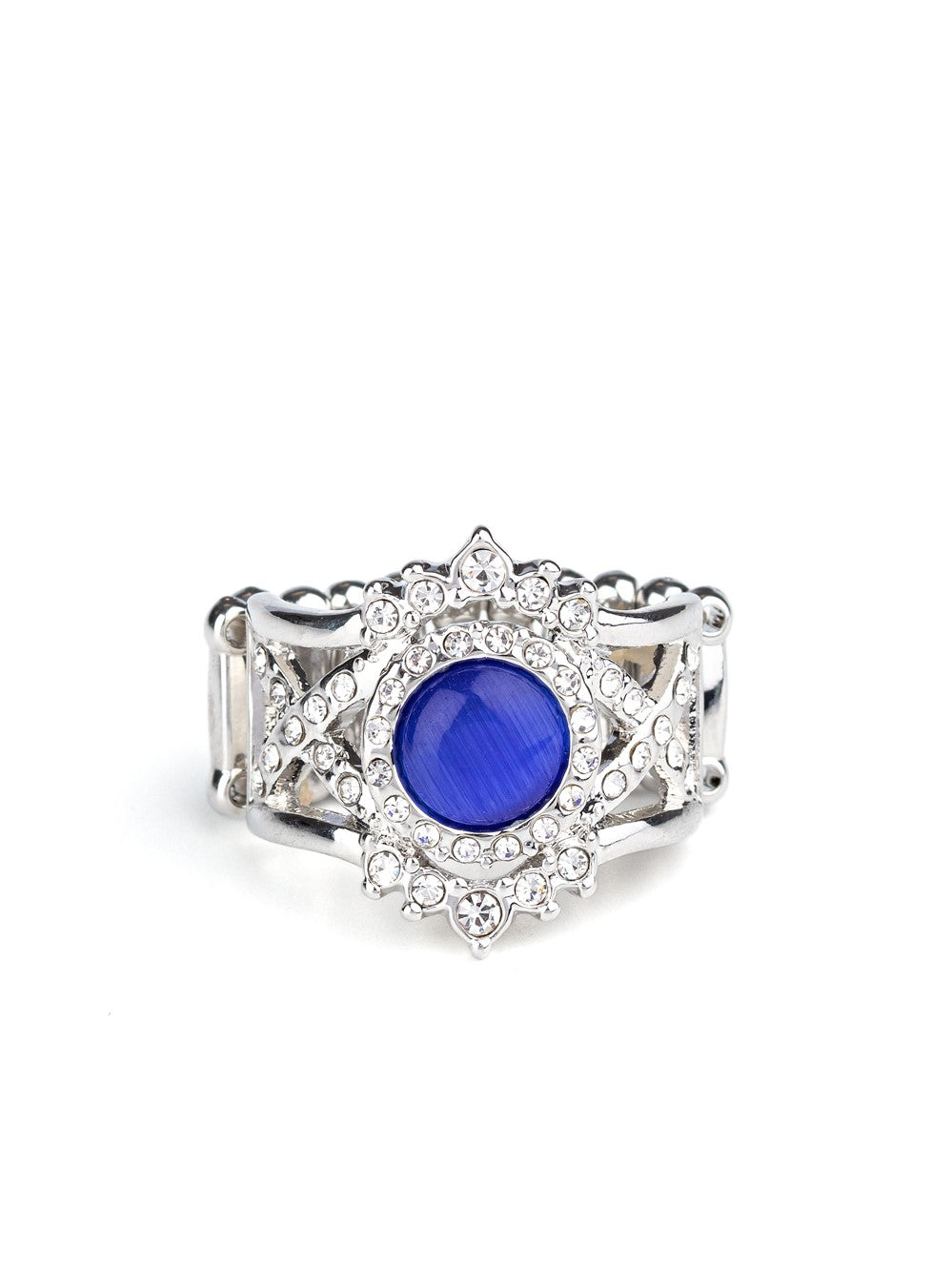 Decadently Dreamy Blue Ring