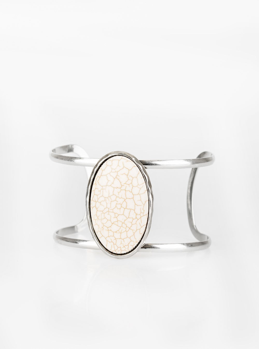 Desert Empress White Cuff Bracelet