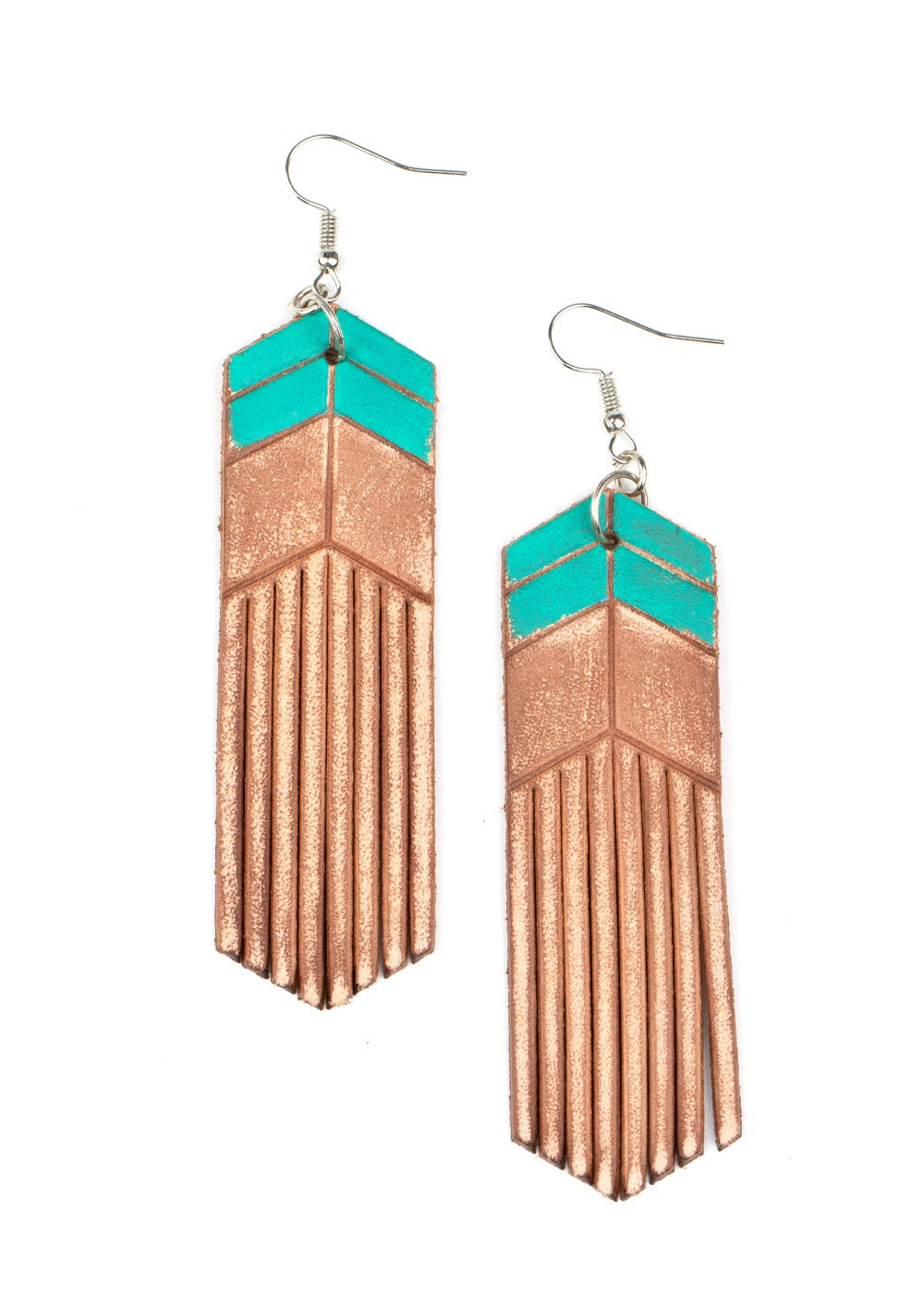 Desert Trails Blue Earrings