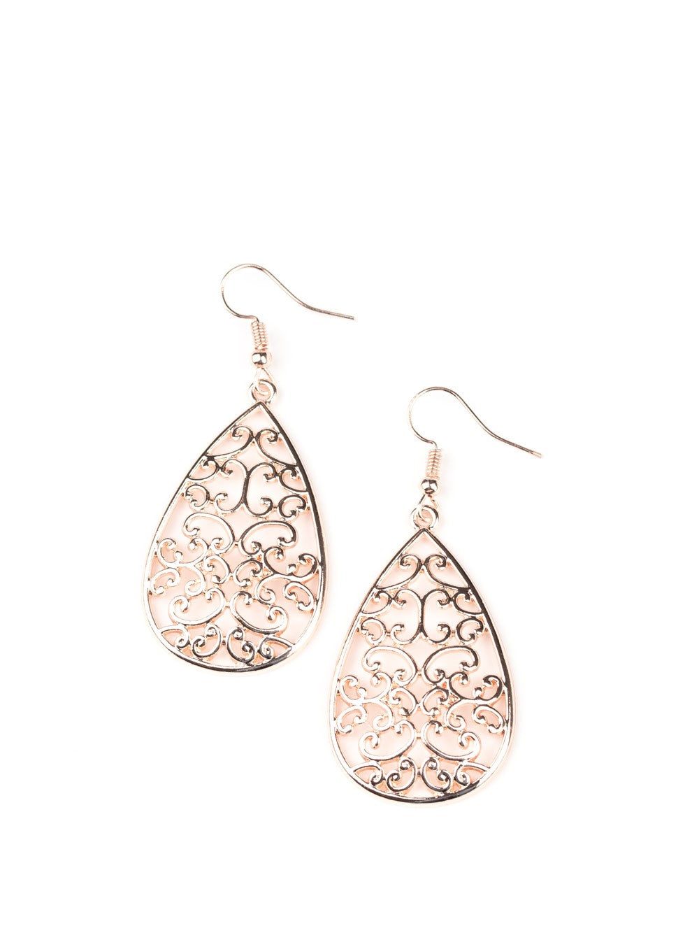 Divine Vine Rose Gold Earrings