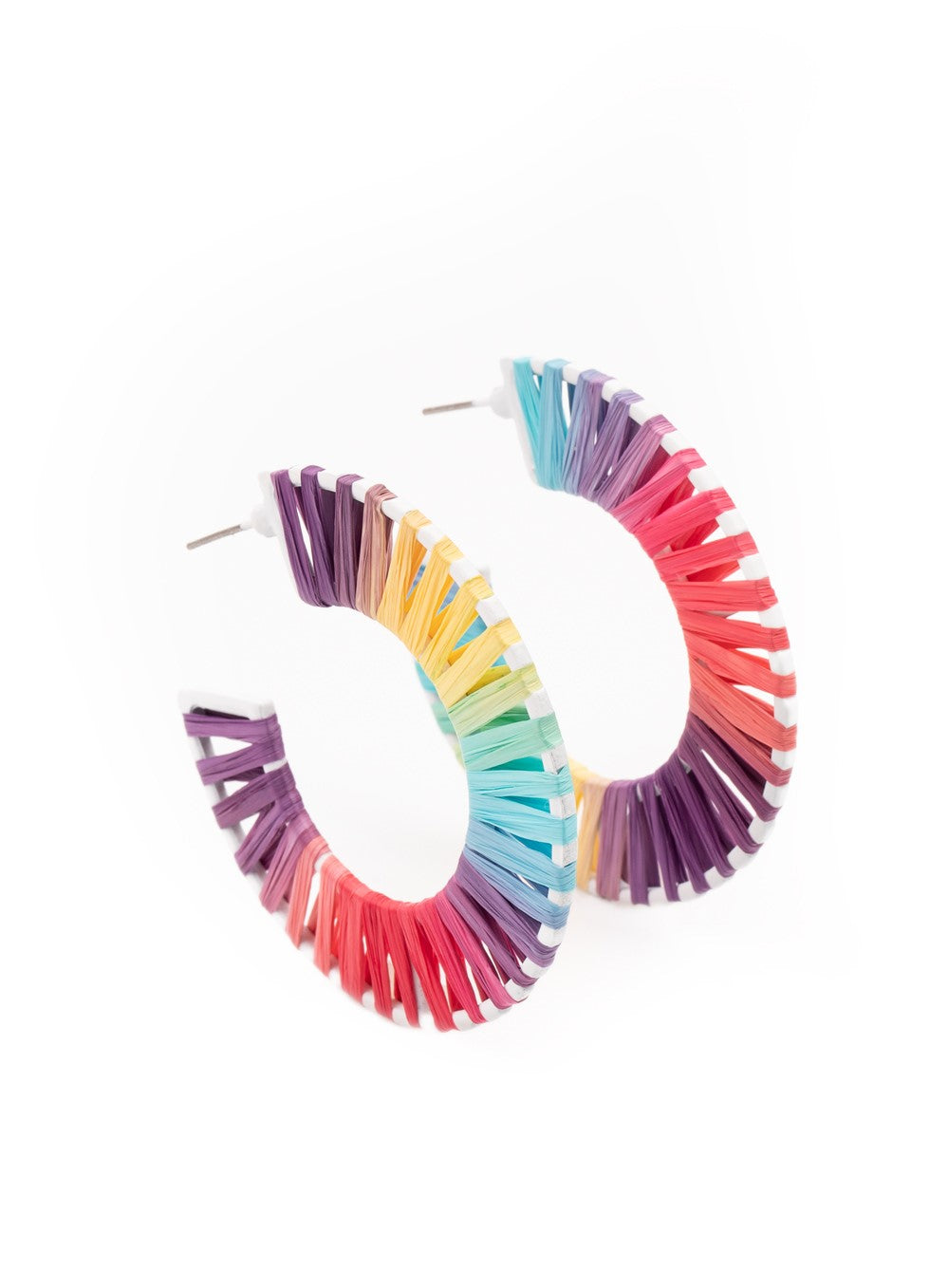 Everybody Conga! Multi-Colored Hoop Earrings