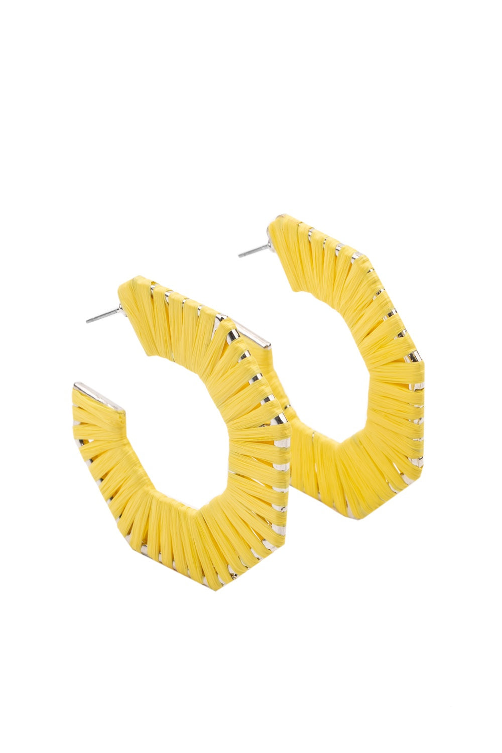 Fabulously Fiesta Yellow Earrings