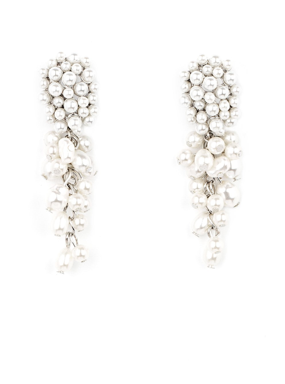 Fabulously Flattering White Post Earrings