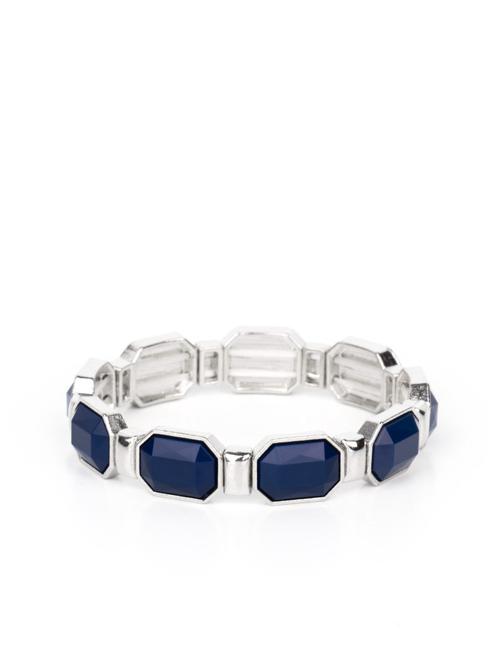 Fashion Fable Blue Stretch Bracelet