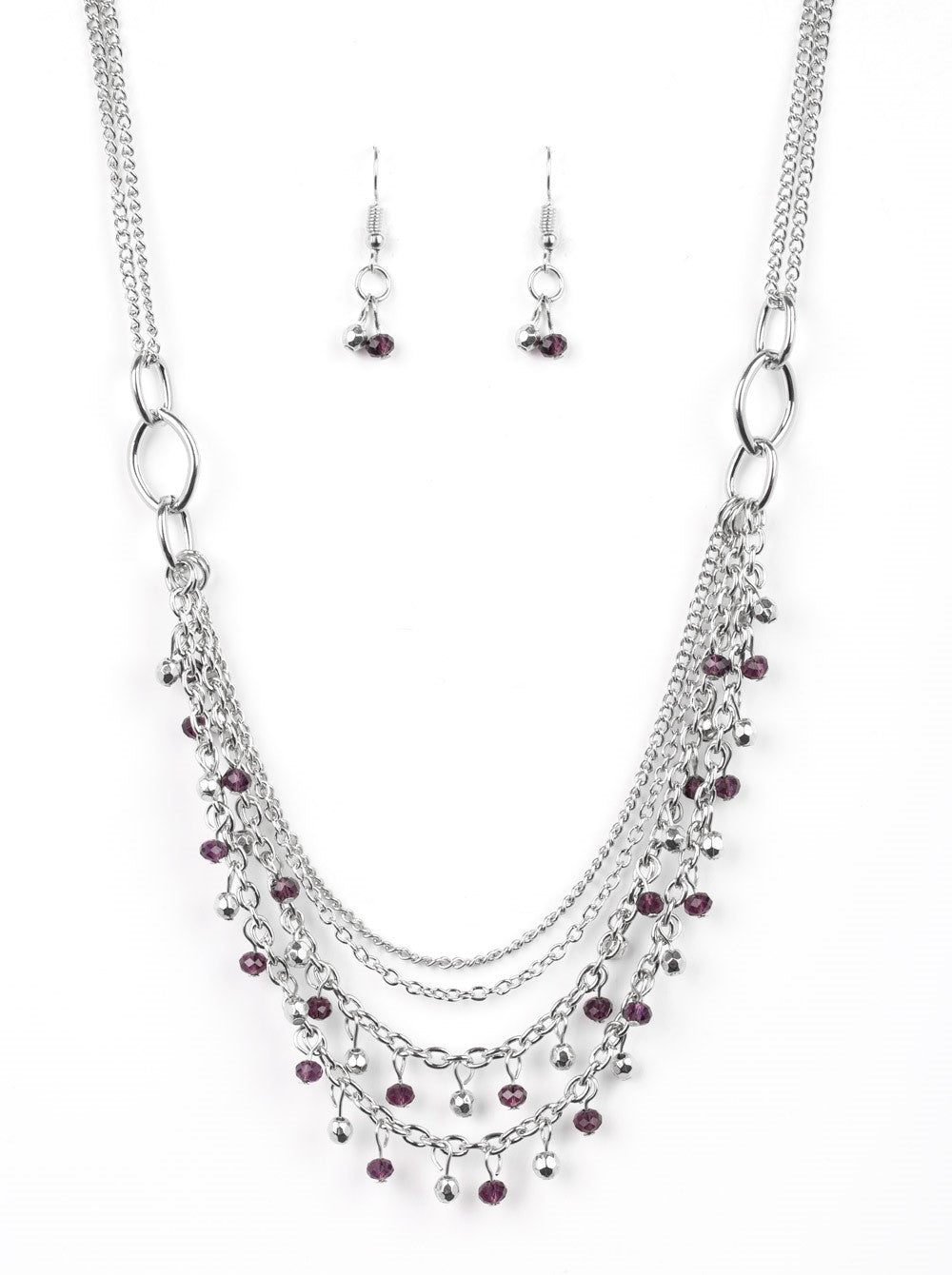 Financially Fabulous Purple Necklace