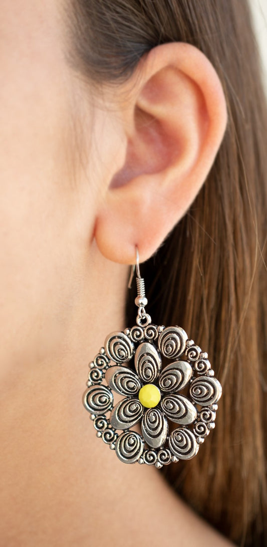 Grove Groove Yellow Earrings