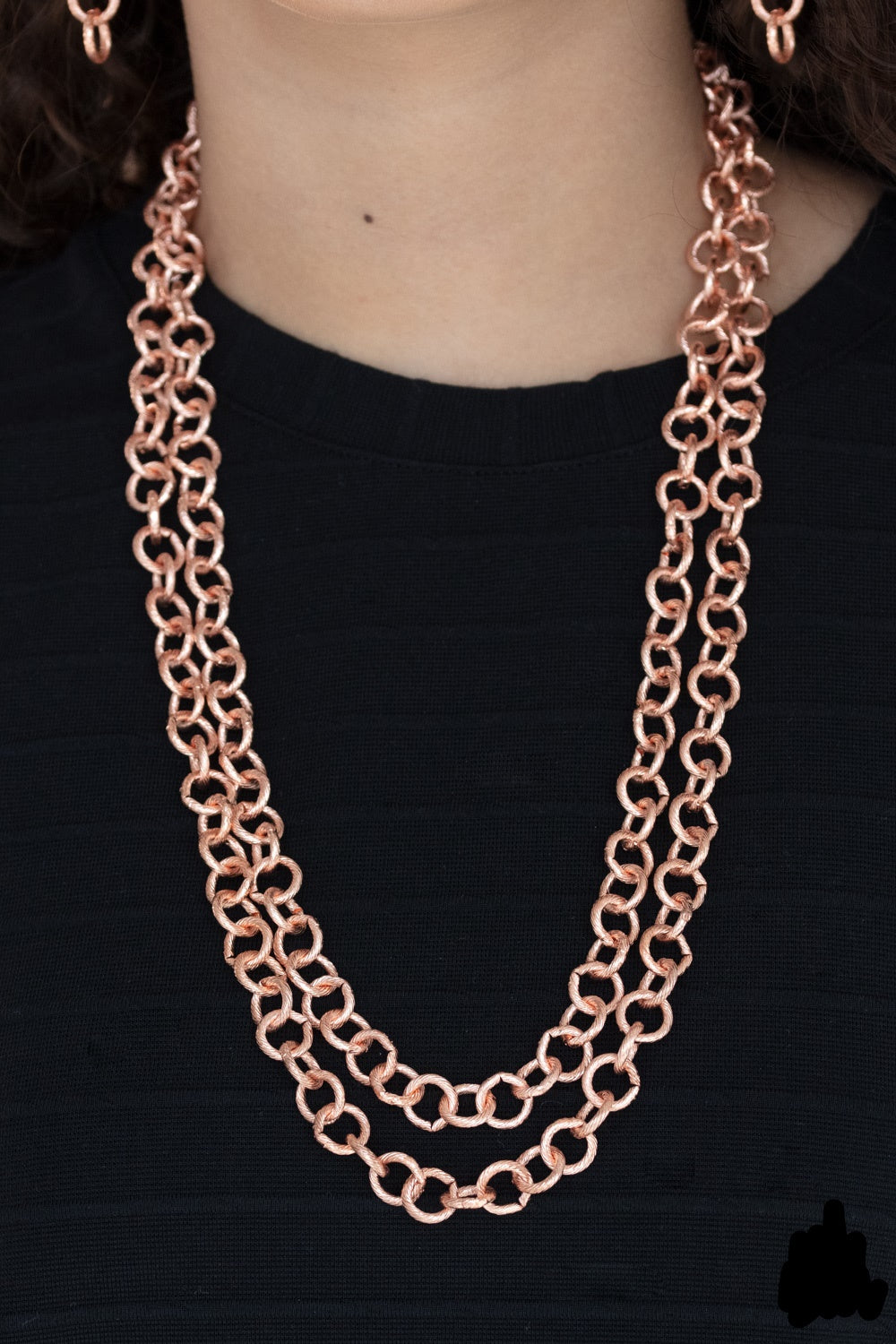 Grunge Goals Copper Necklace