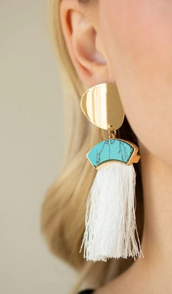 Insta Inca Blue Post Earrings