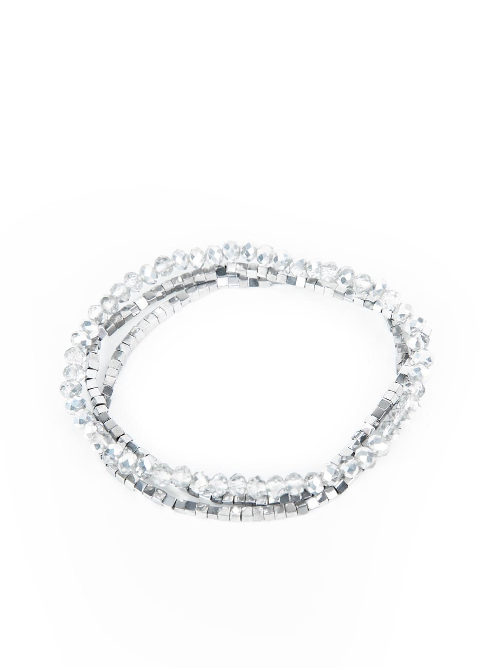 Just A Spritz Silver Stretch Bracelet