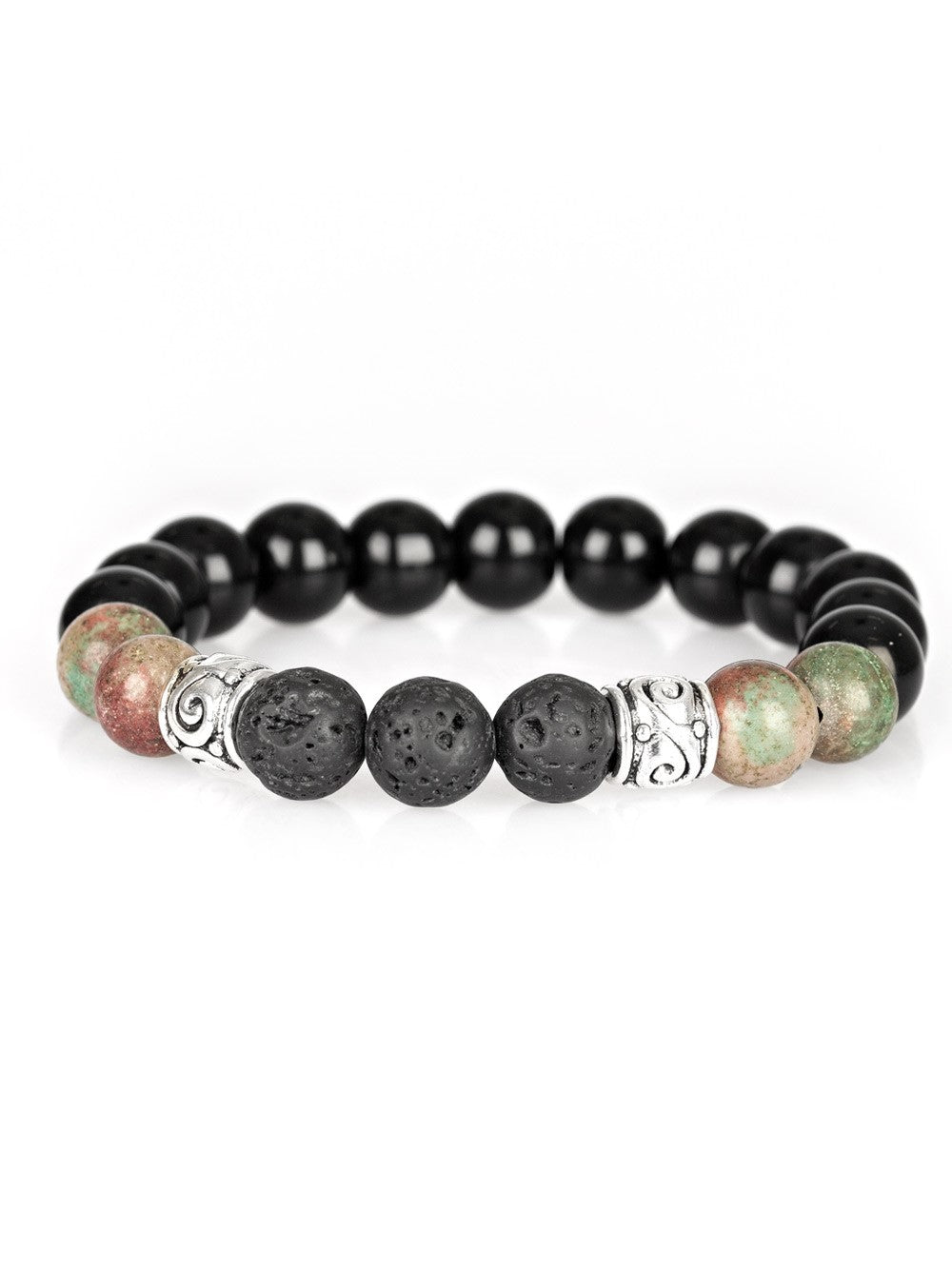 Mantra Multi-Colored Men's Urban Bracelet