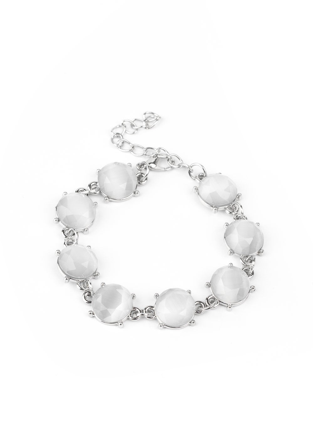 Ms. GLOW-It-All White Bracelet