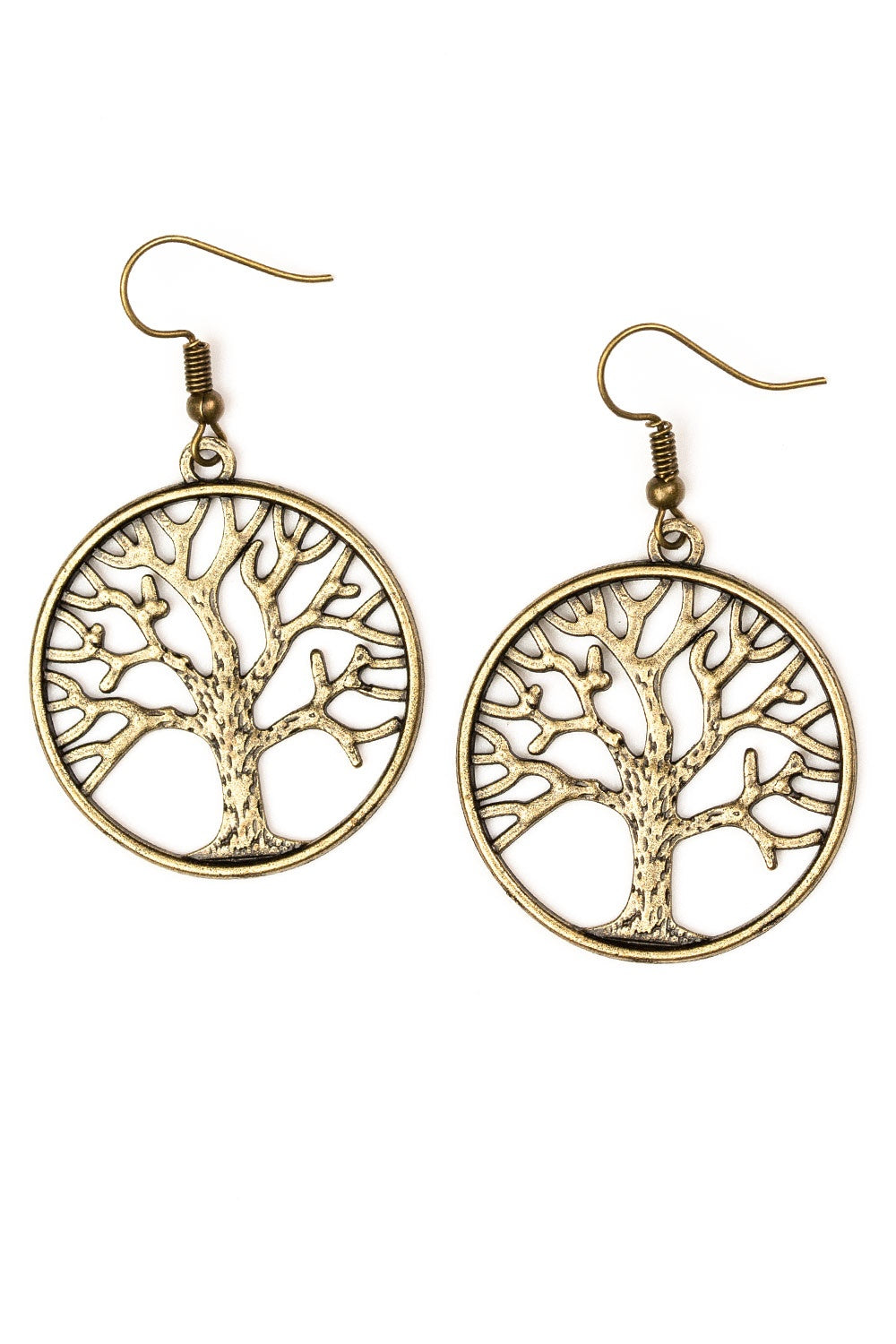 My TREEHOUSE Is Your TREEHOUSE Brass Earrings