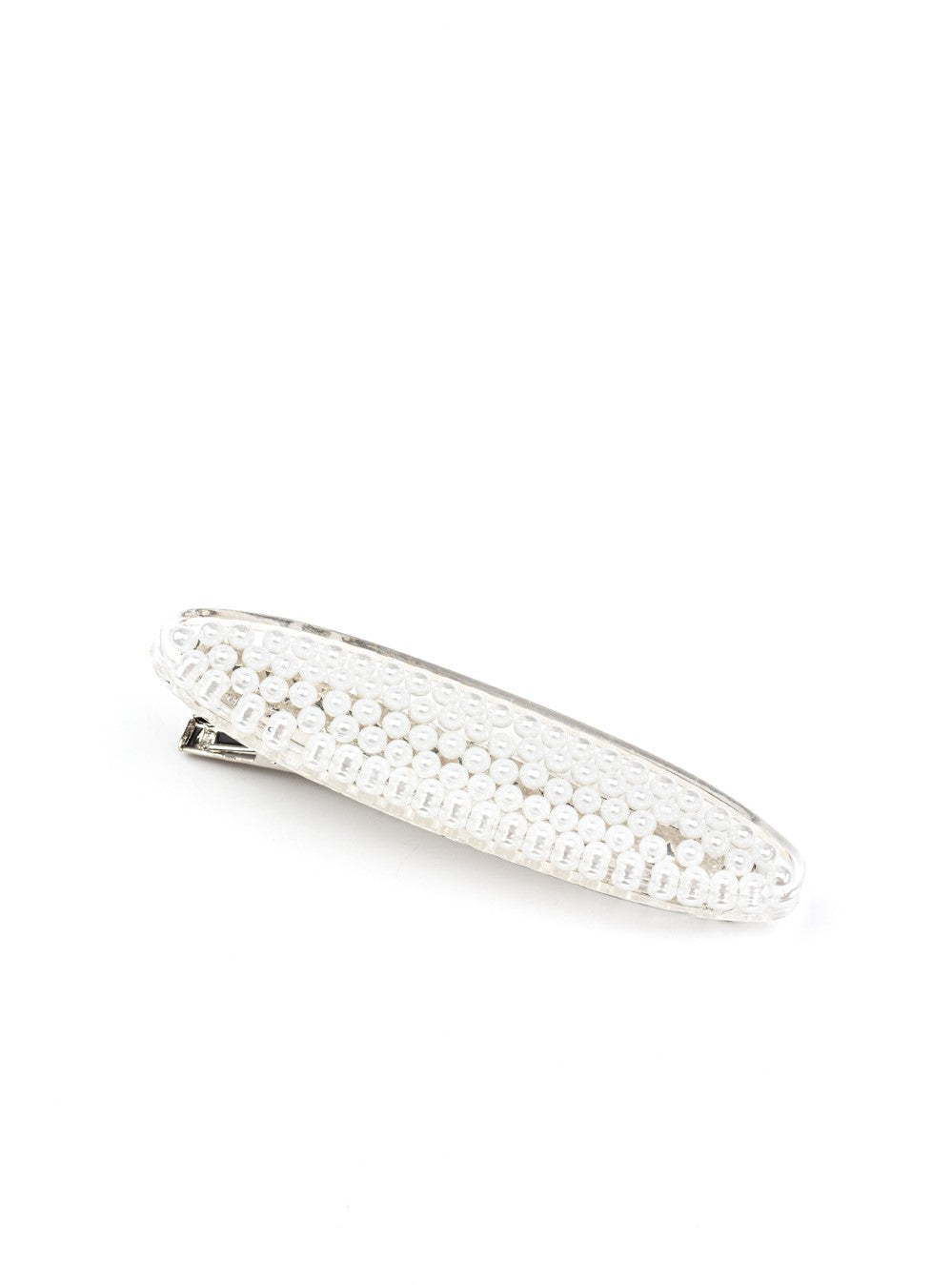 Pearl Pizzaz White Hair Clip