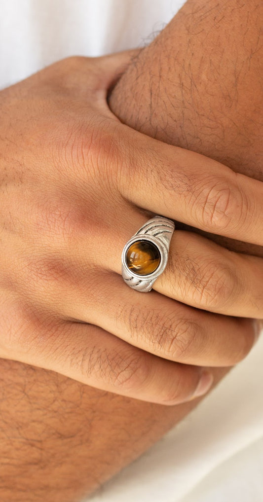 Play It Cool Brown Men's Ring