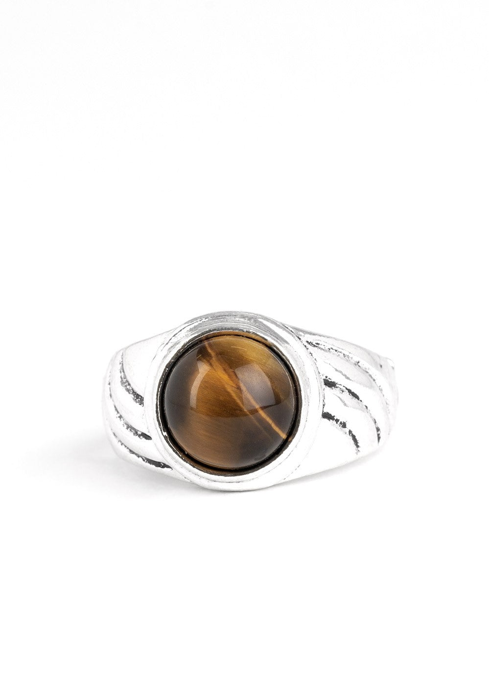 Play It Cool Brown Men's Ring