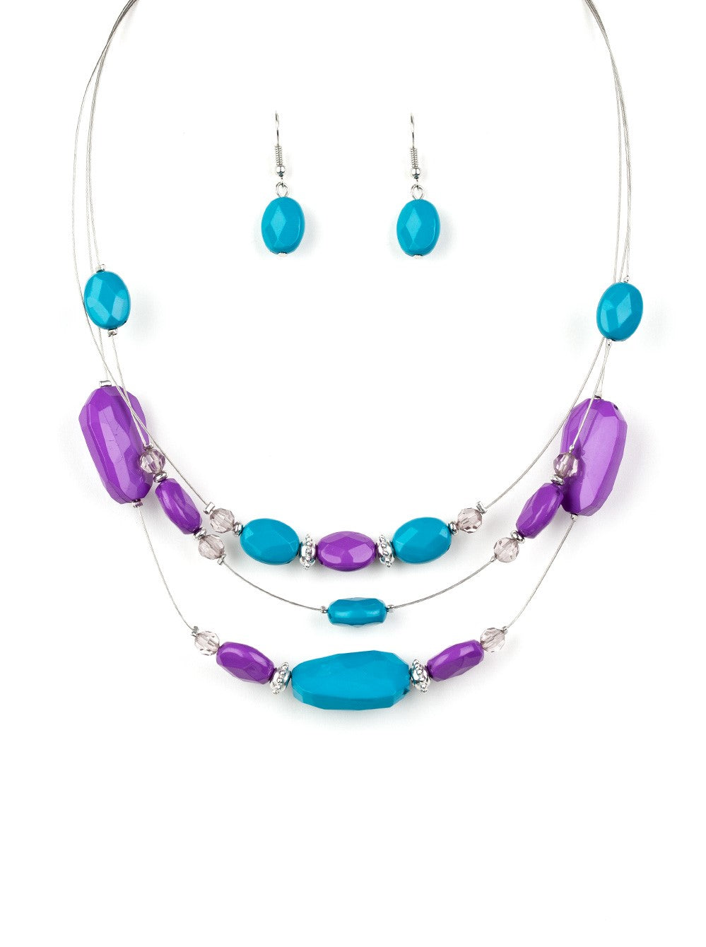 Radiant Reflections Multi-Colored Necklace