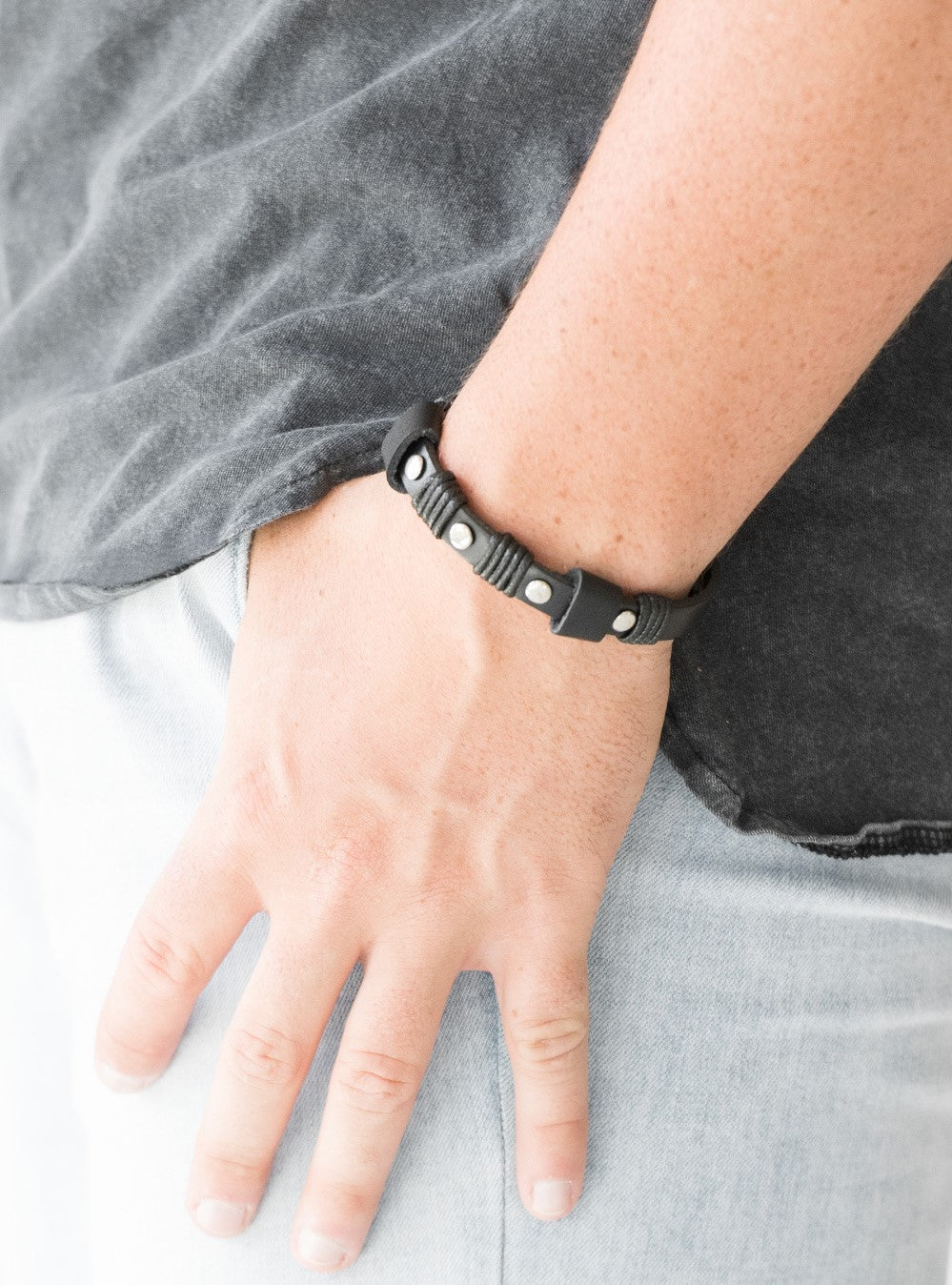 Road Burner Black Urban Bracelet