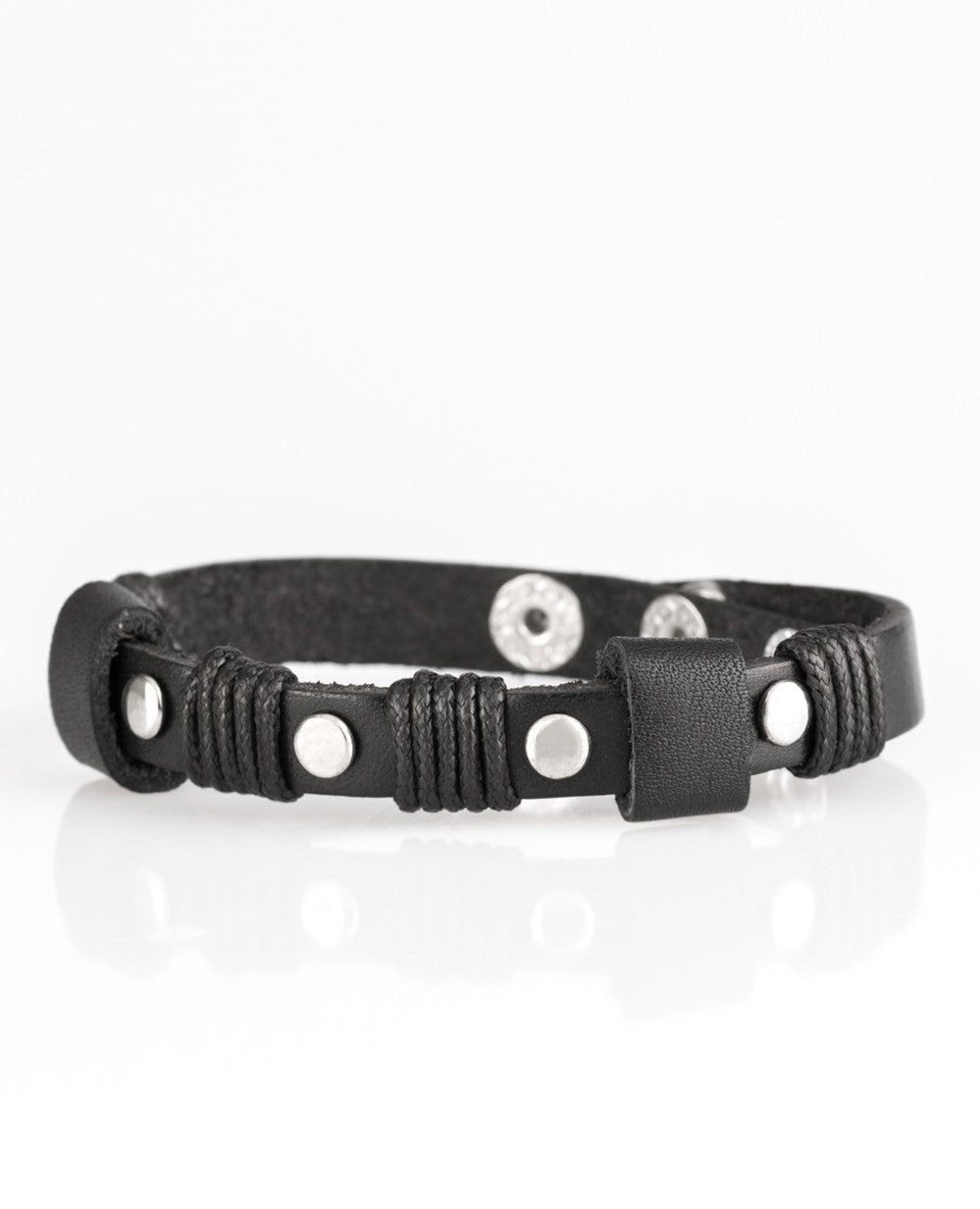 Road Burner Black Urban Bracelet