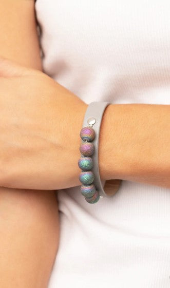 Saturn Safari Silver Urban Bracelet