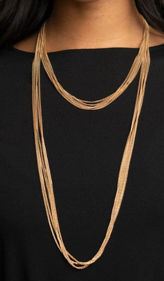 Save Your TIERS Gold Necklace