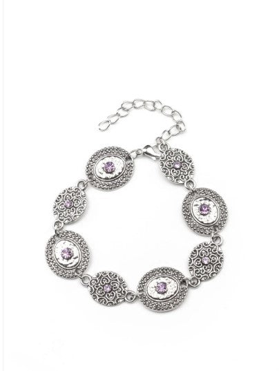 Secret Garden Glamour Purple Bracelet