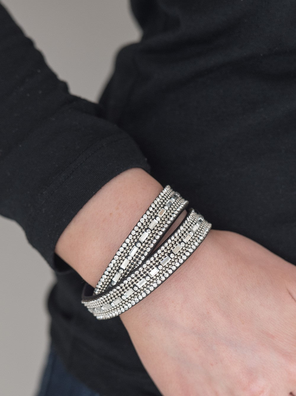 Shimmer And Sass Double Wrap Bracelet