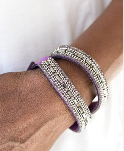 Shimmer And Sass Double Wrap Bracelet